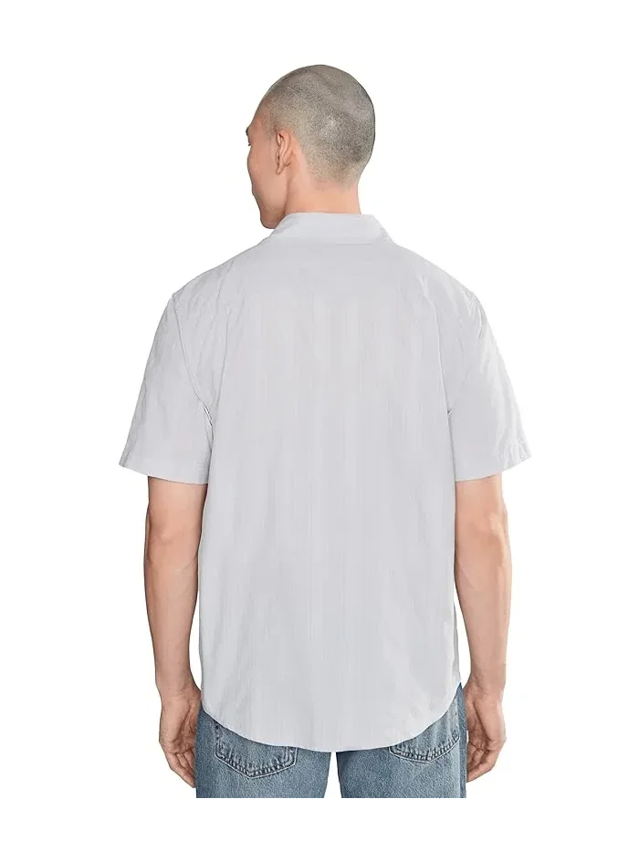 Рубашка повседневная Dobby Stripe Classic Woven Quiksilver, Micro Chip — 4
