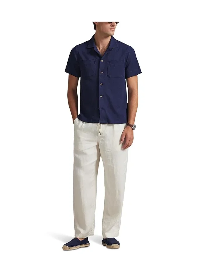Рубашка кампи с вафельным переплетением хлопок и лен Polo Ralph Lauren — 2