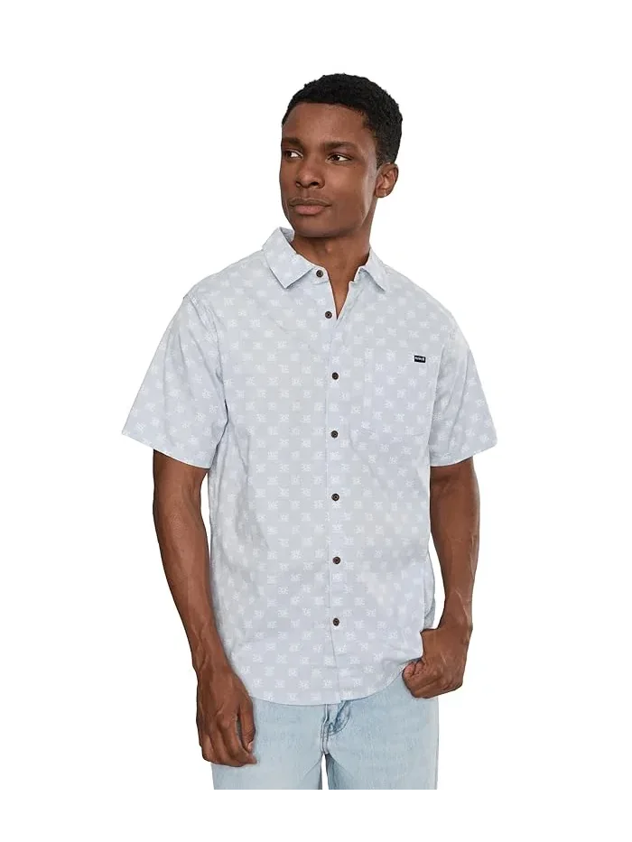 Рубашка с принтом Lido Stretch Short Sleeve Hurley — 1