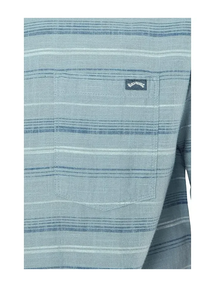 Рубашка с коротким рукавом в полоску All Day Stripe Billabong — 5