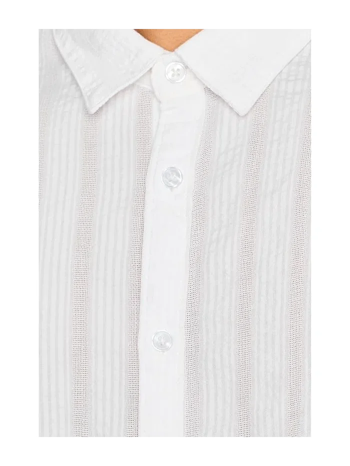 Рубашка с коротким рукавом хлопок Carson John Varvatos — 5