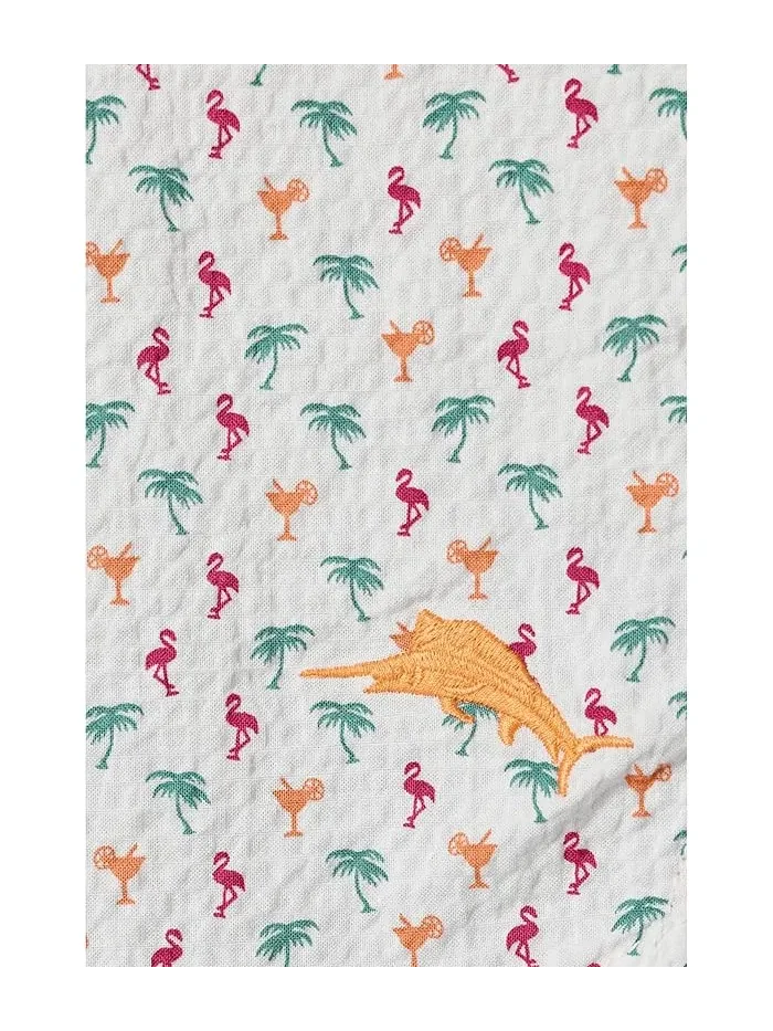 Рубашка принтованная Nova Wave Flock It To You Tommy Bahama — 5