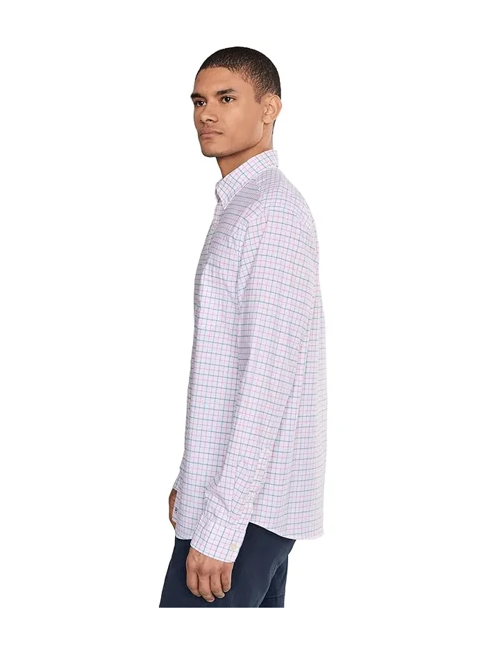 Рубашка повседневная Tattersall Morada Bay Vineyard Vines — 3