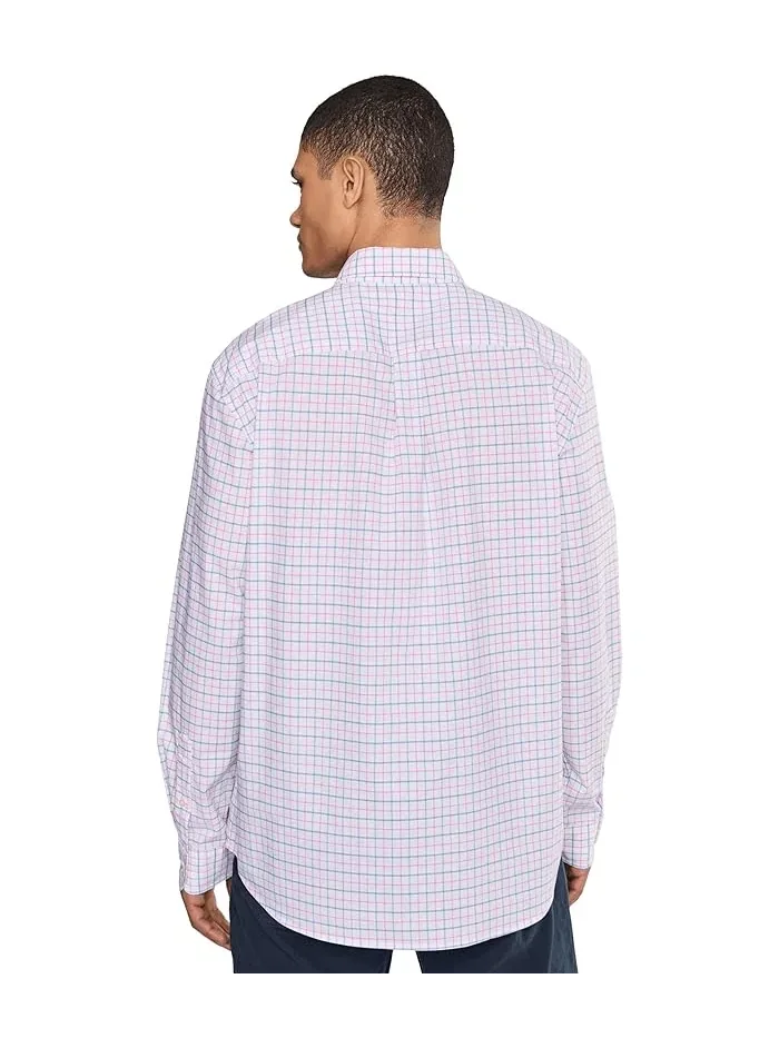 Рубашка повседневная Tattersall Morada Bay Vineyard Vines — 4