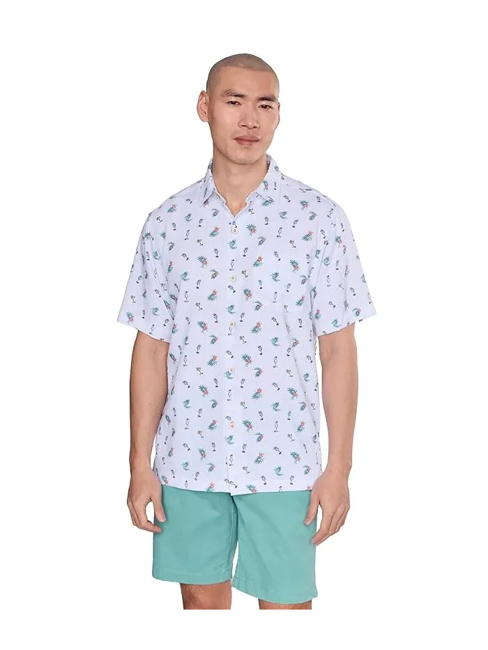 Рубашка с принтом Coastal Ease Fiesta Fizz Tommy Bahama — 1