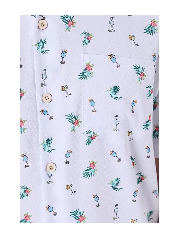 Рубашка с принтом Coastal Ease Fiesta Fizz Tommy Bahama — 5