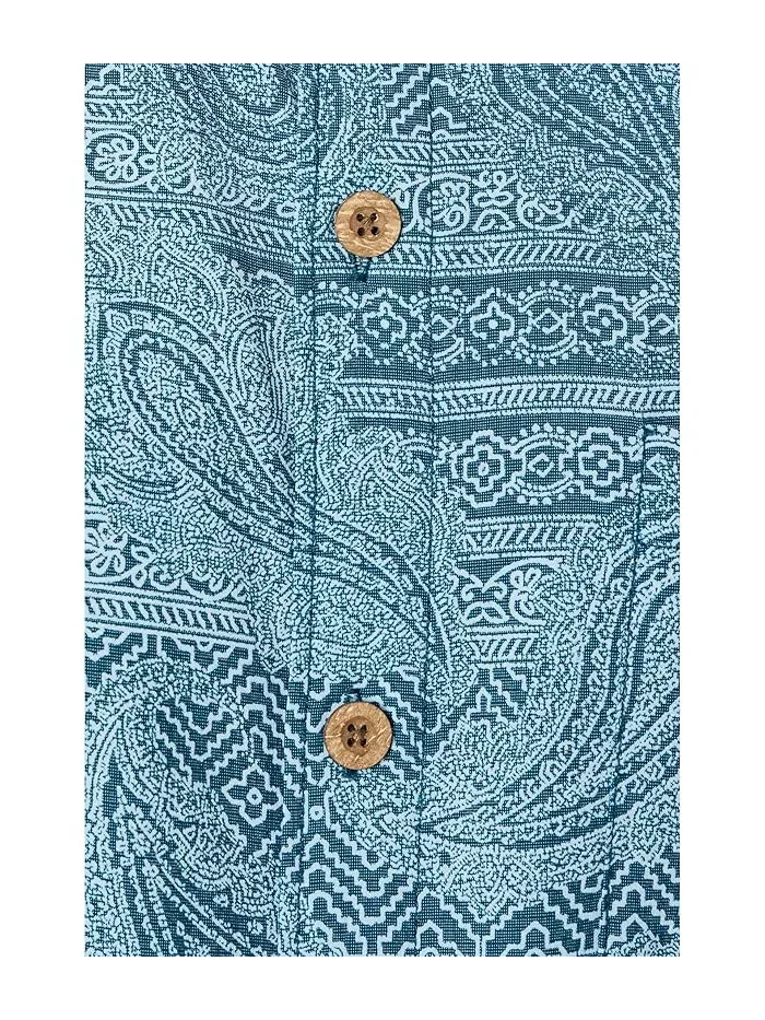 Рубашка с принтом Coastal Ease Azul Falls Tommy Bahama — 5