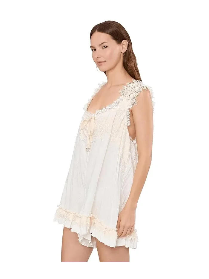Ромпер сатиновый Wish Me Luck Free People — 3