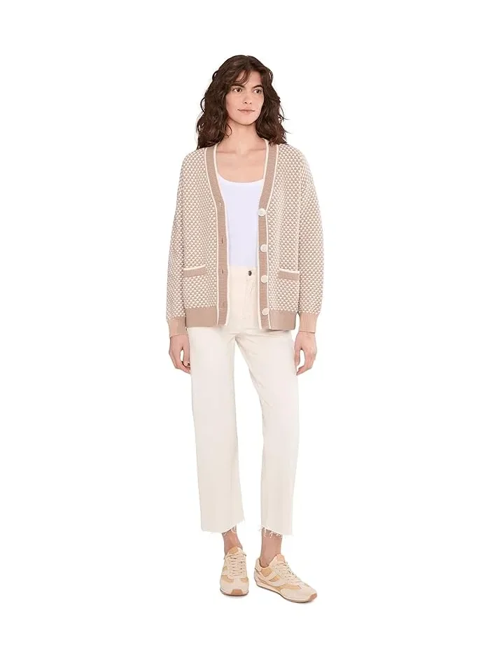 Кардиган вязаный Tarran Stitch Knit Varley — 2