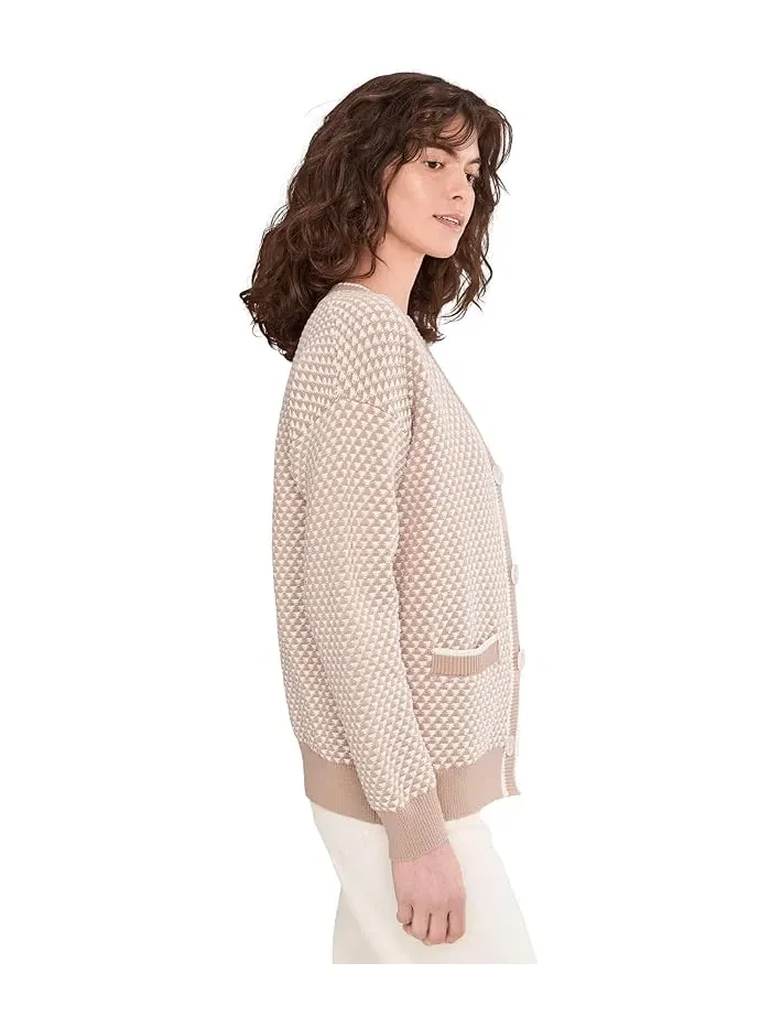 Кардиган вязаный Tarran Stitch Knit Varley — 3