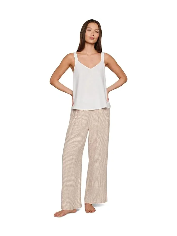 Пижамные брюки прямого кроя Linen Blend Relaxed Eberjey — 2