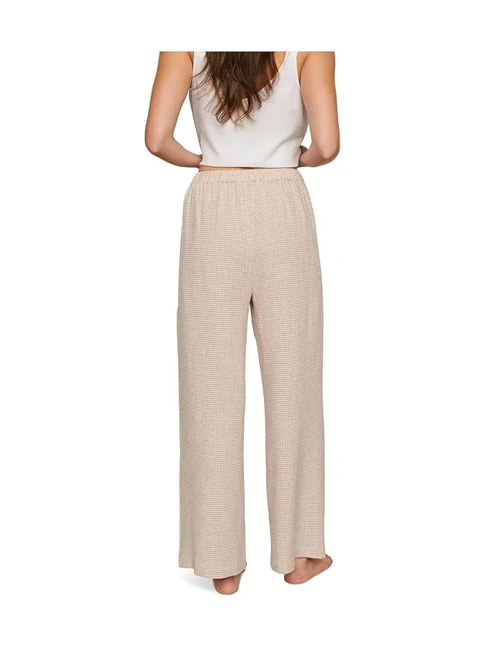 Пижамные брюки прямого кроя Linen Blend Relaxed Eberjey — 3