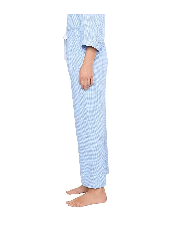 Брюки свободные Linen Blend Relaxed Eberjey — 3