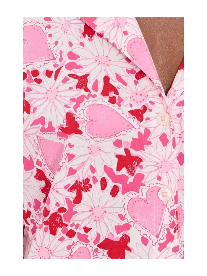 Пижамная рубашка Mari Pj Button-up Top Lilly Pulitzer — 5