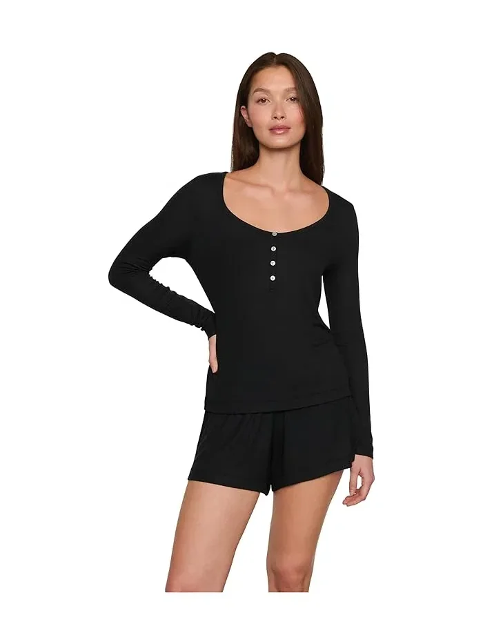 Шорты пижамные Dream Rib Relaxed Eberjey — 2