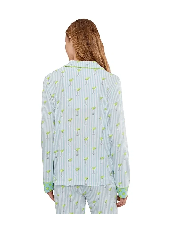 Пижамная рубашка с принтом Playful Prints P.J. Salvage — 4