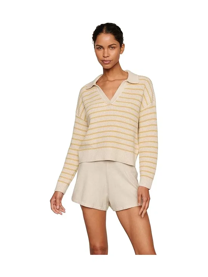 Шорты для сна Fine Gauge Eberjey, Almond Heather — 1