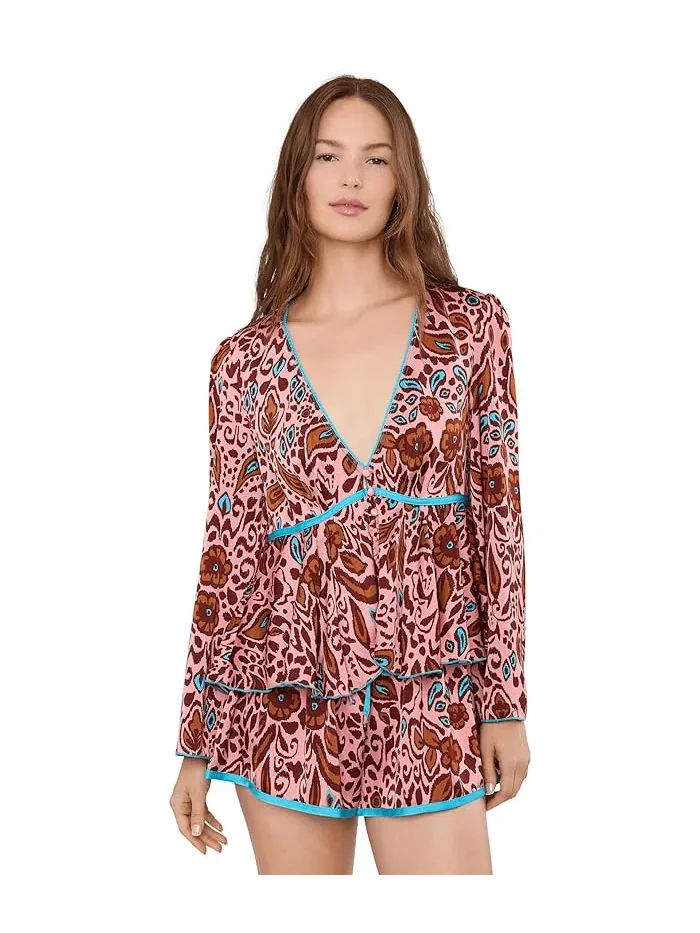 Комплект пижамный с кружевом Bed To Brunch Set Free People — 1