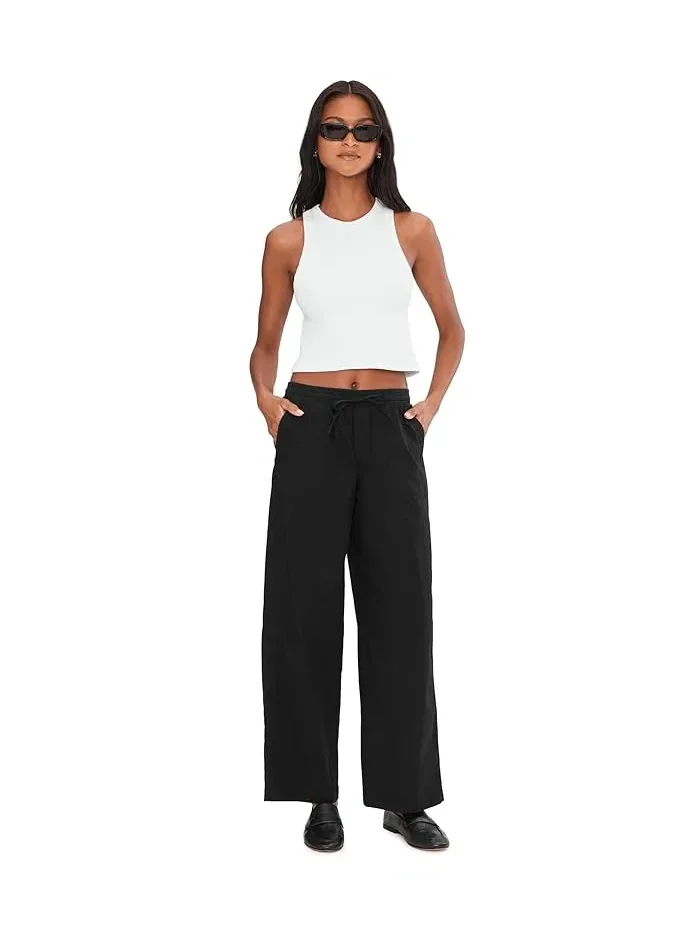 Штаны широкие Stretch Poplin Wide Leg PACT — 2