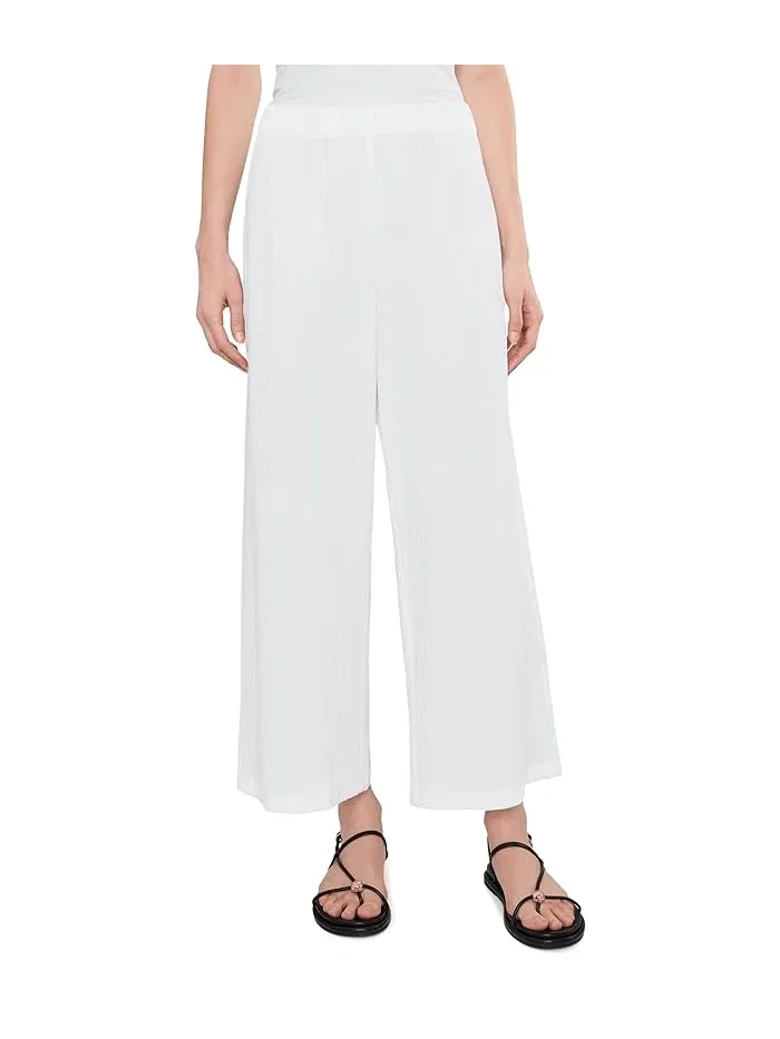Штаны широкие Organic Cotton Pucker Ankle Wide Eileen Fisher — 1