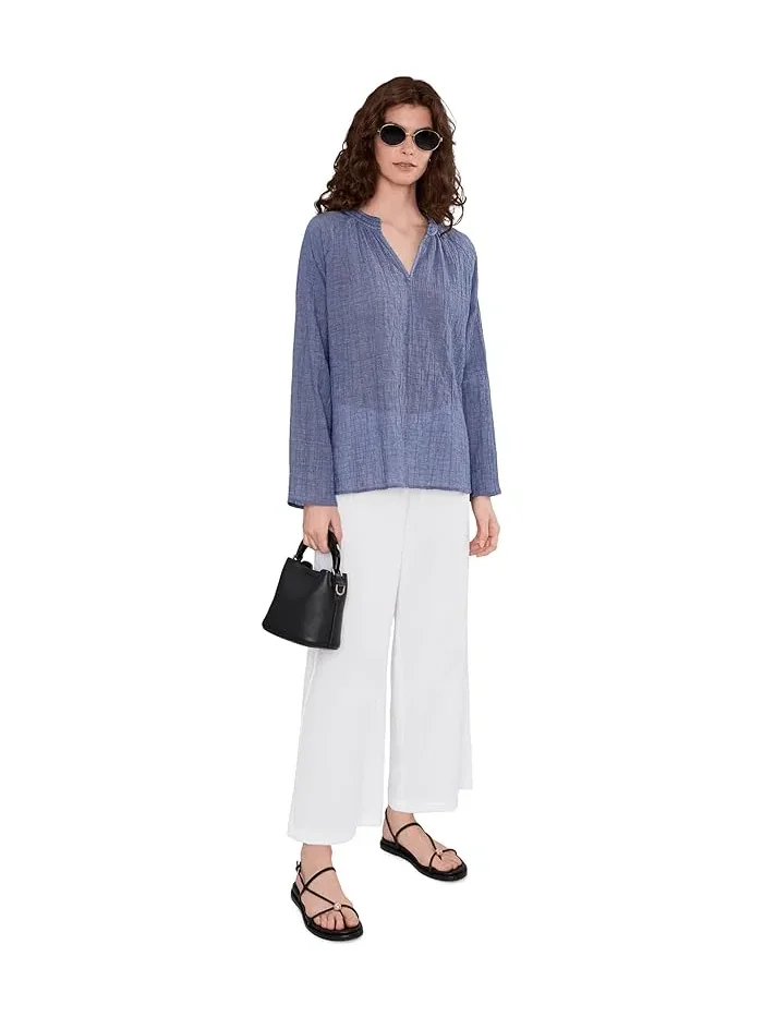 Штаны широкие Organic Cotton Pucker Ankle Wide Eileen Fisher — 2