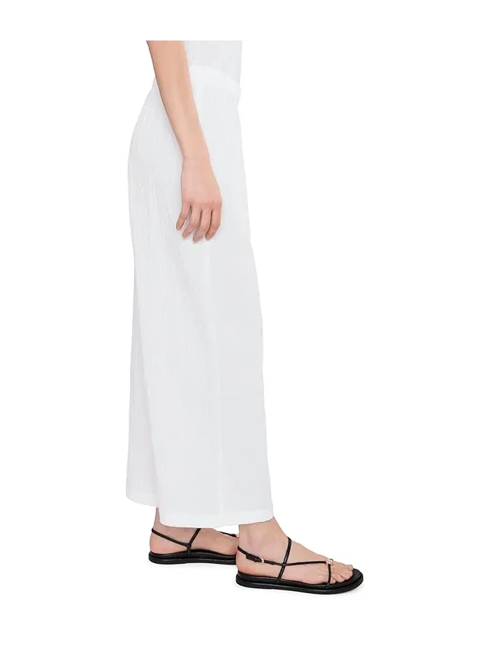 Штаны широкие Organic Cotton Pucker Ankle Wide Eileen Fisher — 3