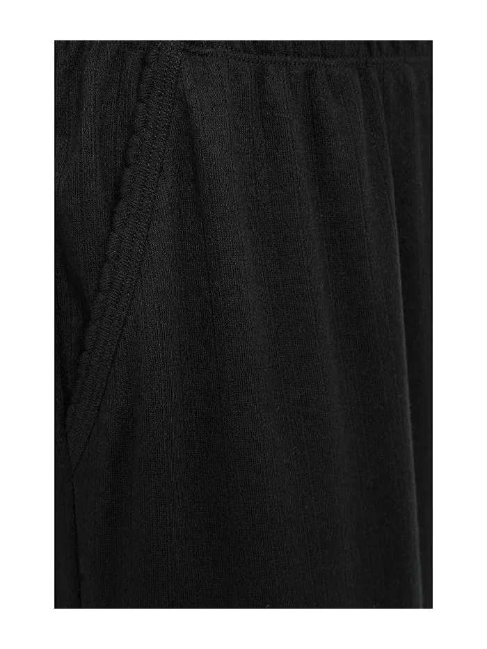 Штаны Pointelle Rib Pants с отделкой гребешком Barefoot Dreams — 5