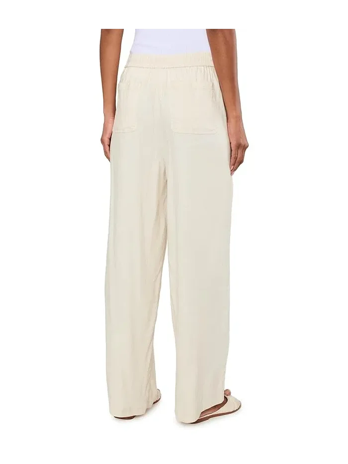 Широкие брюки с завязкой Mid-Rise Pull-On Liverpool Los Angeles, Nautical Stripe — 4