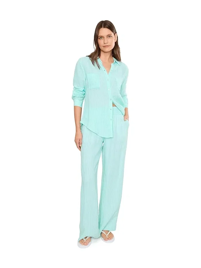 Брюки палаццо Lilly Pulitzer Mirabella Linen — 2