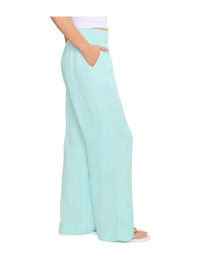 Брюки палаццо Lilly Pulitzer Mirabella Linen — 3