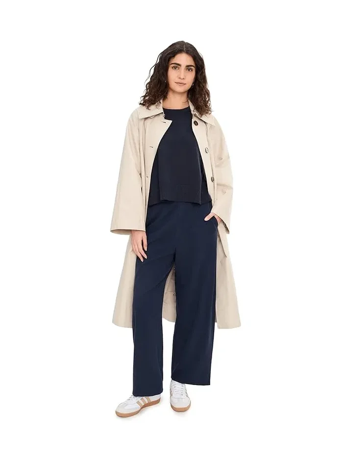 Брюки прямые джерси Cross Hatch Stretch Jersey Straight Ankle Eileen Fisher — 2