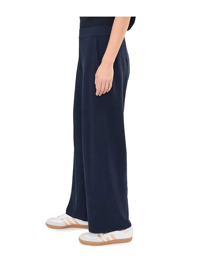 Брюки прямые джерси Cross Hatch Stretch Jersey Straight Ankle Eileen Fisher — 3