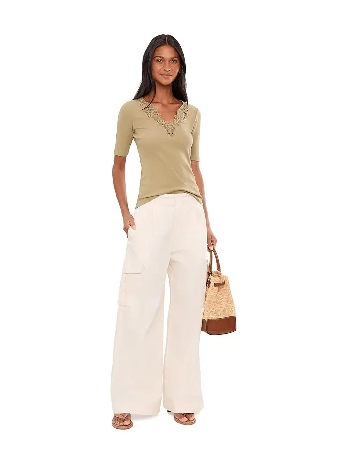 Брюки карго широкие плиссированные Lauren Ralph Lauren — 2