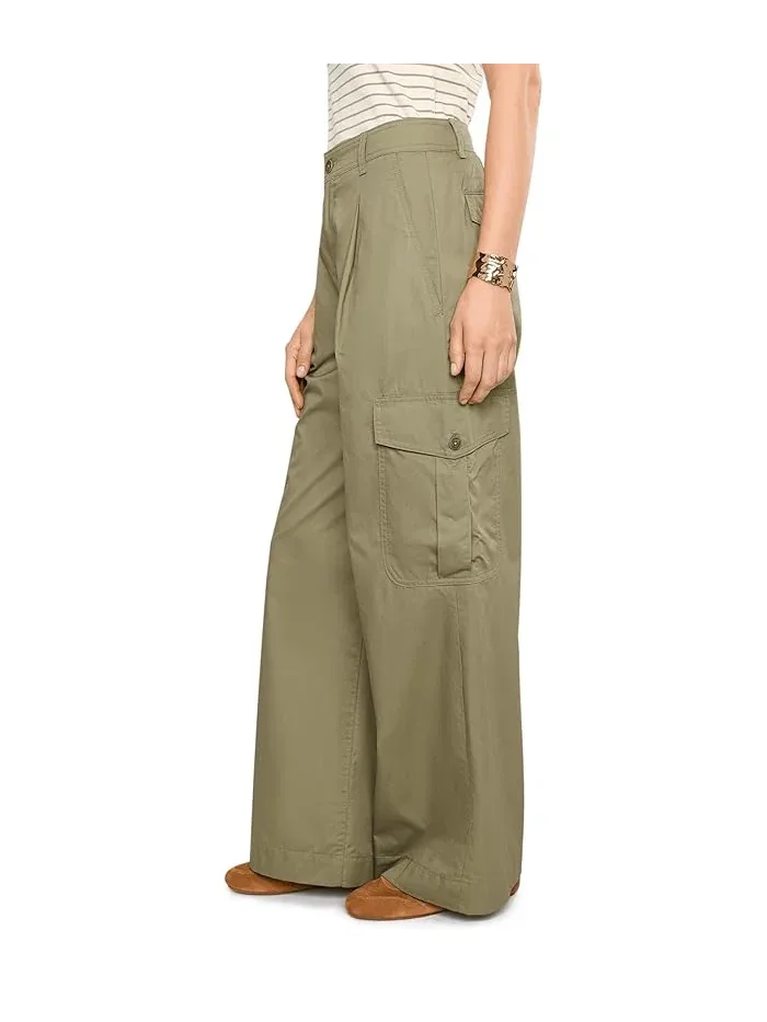Брюки карго широкие плиссированные Lauren Ralph Lauren — 3