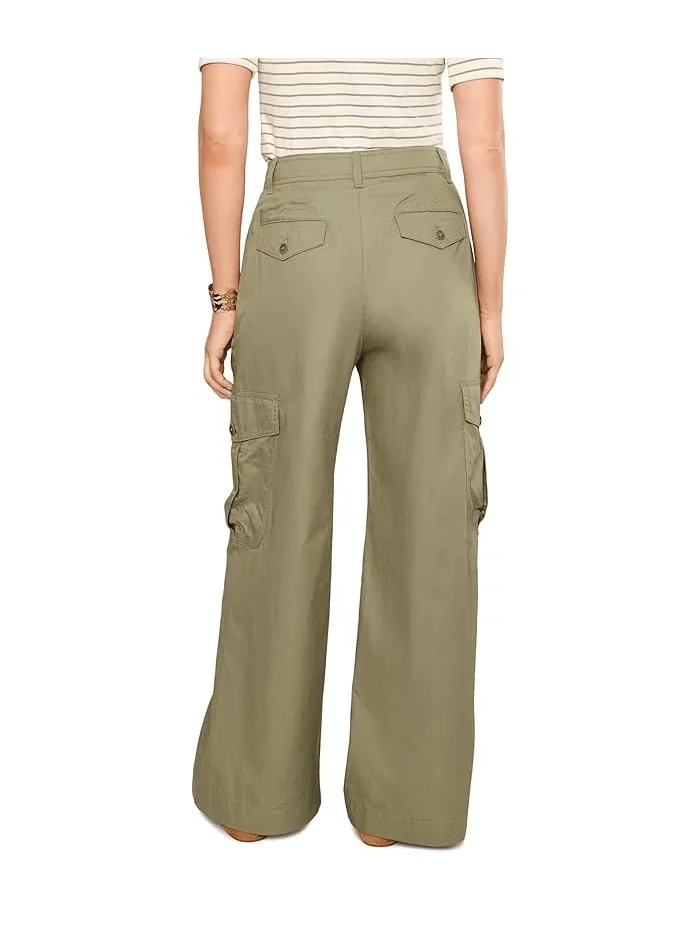 Брюки карго широкие плиссированные Lauren Ralph Lauren — 4