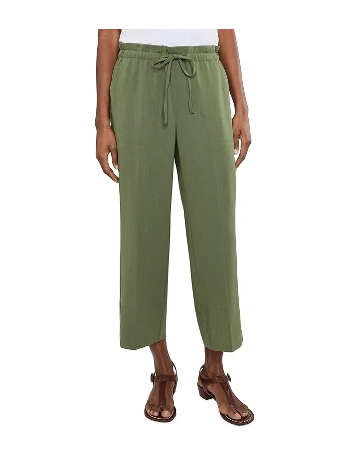 Брюки широкие Petite Pull On Mid-rise Wide Leg Crop Trouser Liverpool Los Angeles — 1