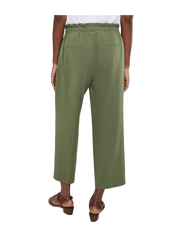 Брюки широкие Petite Pull On Mid-rise Wide Leg Crop Trouser Liverpool Los Angeles — 4