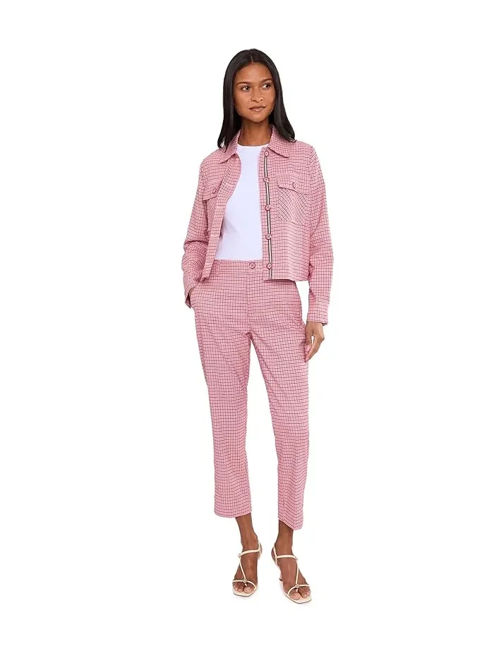 Брюки зауженные Kelsey Mid-Rise Crop Trouser Liverpool Los Angeles — 2