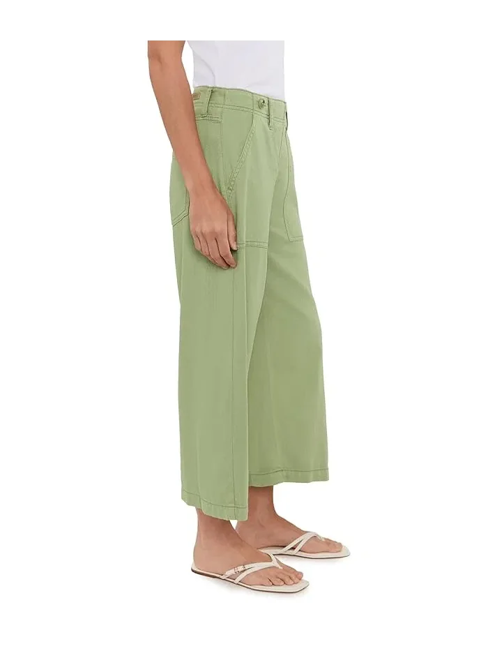 Брюки широкие укороченные Petite Mid-Rise Utility Crop Liverpool Los Angeles — 3