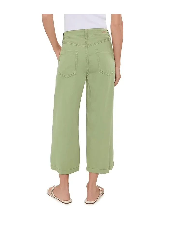 Брюки широкие укороченные Petite Mid-Rise Utility Crop Liverpool Los Angeles — 4