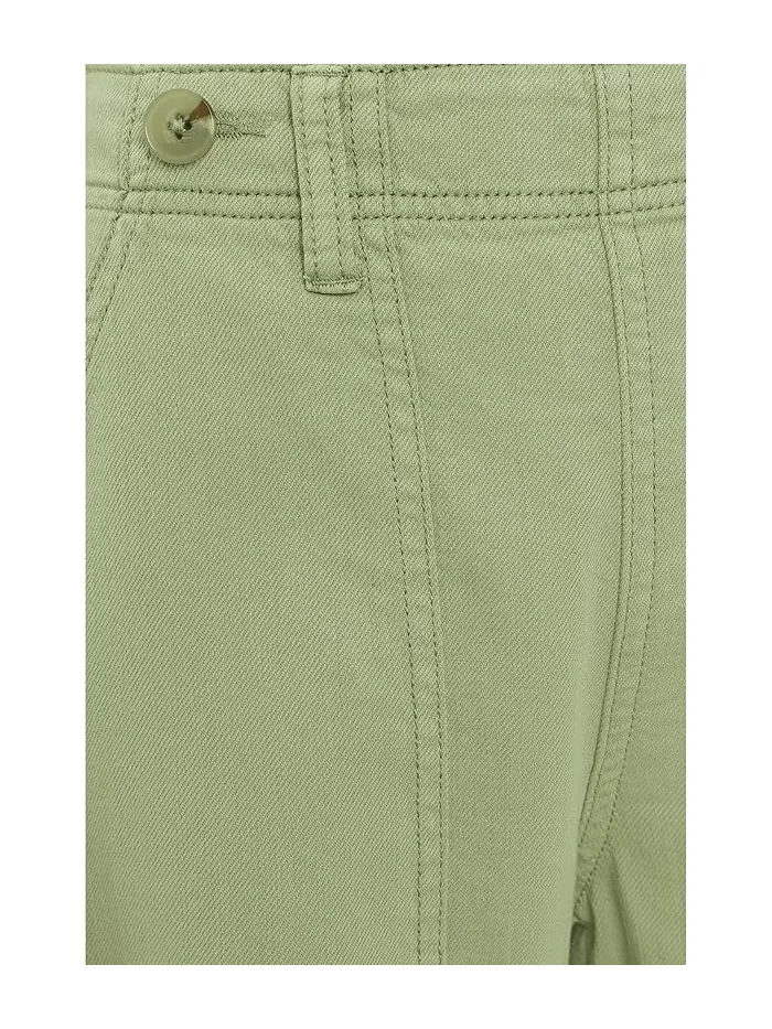 Брюки широкие укороченные Petite Mid-Rise Utility Crop Liverpool Los Angeles — 5