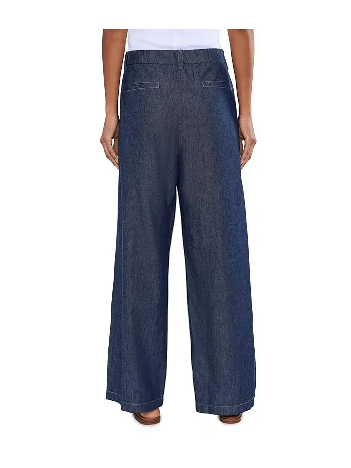 Брюки из органического хлопка High-Waisted Full Length Eileen Fisher — 4