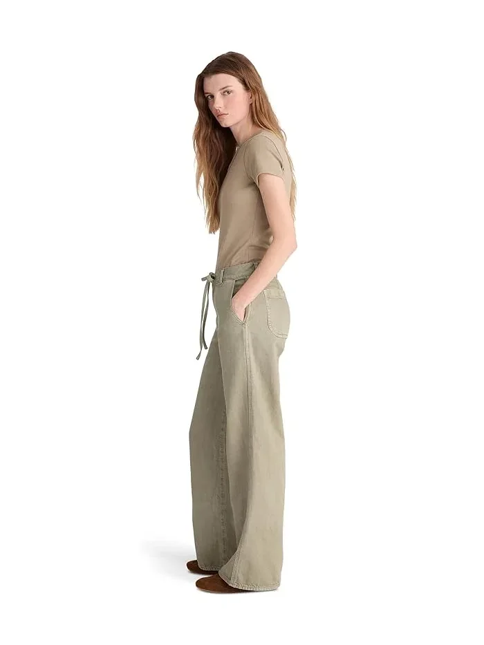Широкие брюки Madewell — 3