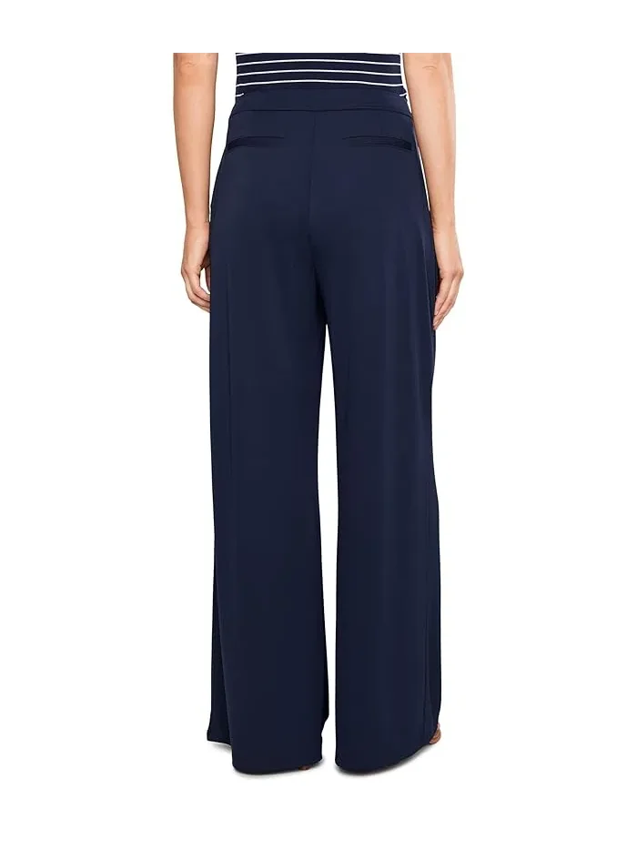 Брюки широкие плиссированные из джерси модель Pleated Stretch Jersey Wide-Leg Pants Lauren Ralph Lauren — 4