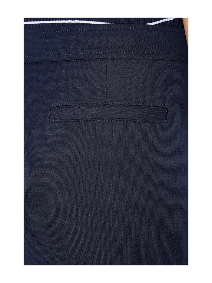 Брюки широкие плиссированные из джерси модель Pleated Stretch Jersey Wide-Leg Pants Lauren Ralph Lauren — 5