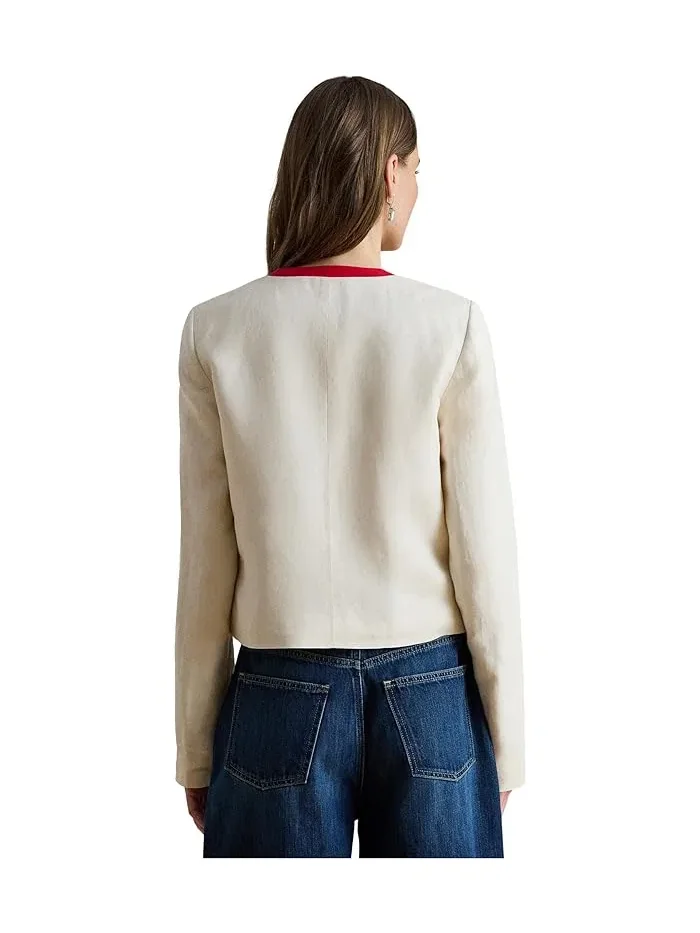 Жакет двухцветный Twill Blazer Lauren Ralph Lauren — 3
