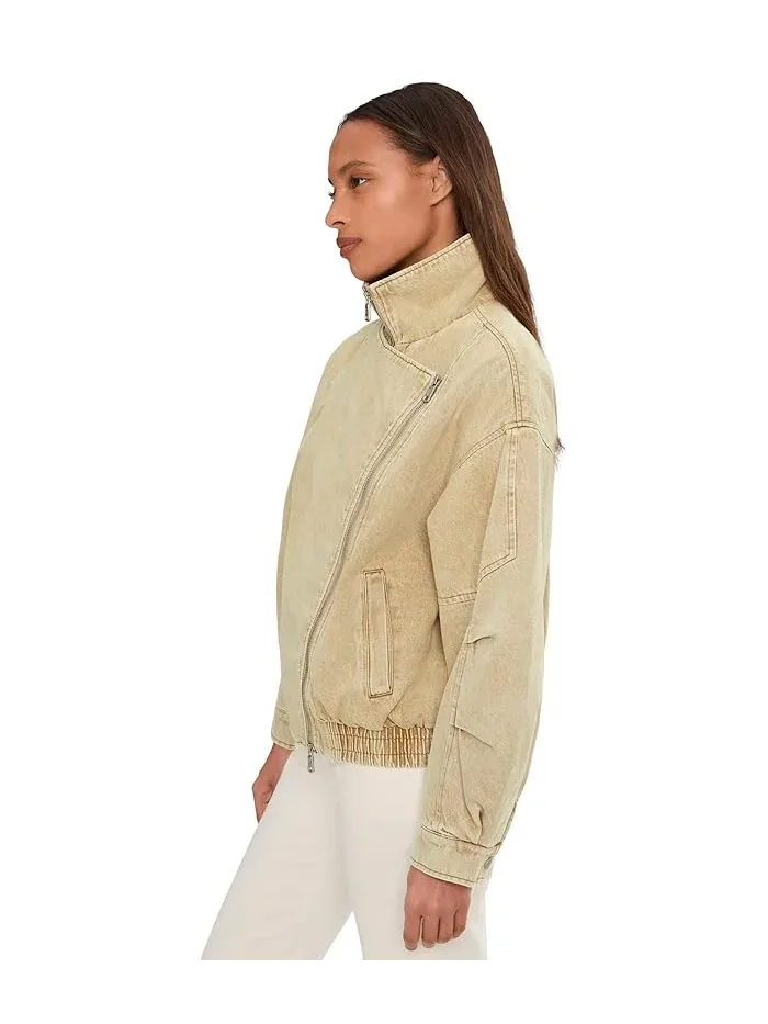 Куртка бомбер оверсайз Oversized Layered Bomber Avec Les Filles — 3
