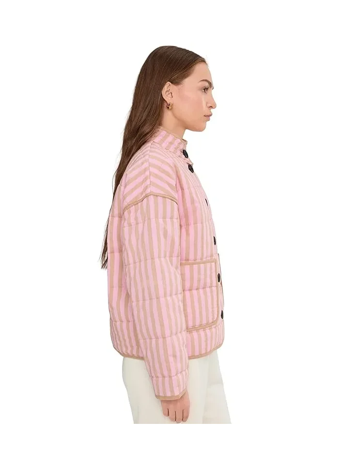 Куртка стеганая Box Quilted Jacket Avec Les Filles — 3