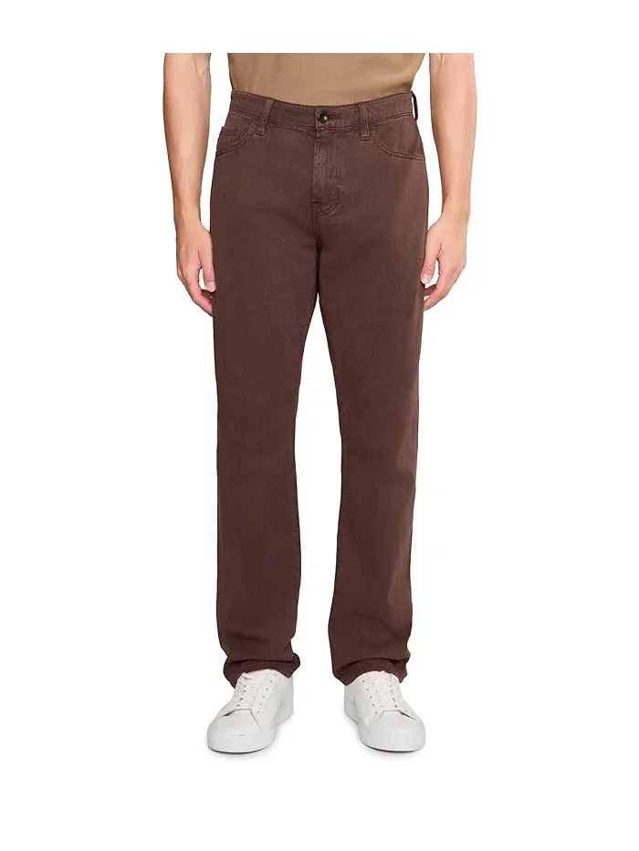 Джинсы прямые зауженные Everett AG Jeans, Sulfur Oak Barrel — 1