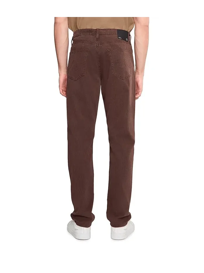 Джинсы прямые зауженные Everett AG Jeans, Sulfur Oak Barrel — 4